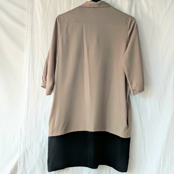 Collective collection gray black dress sz med - Picture 2 of 7